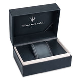 Maserati Tradizione Chronograph Blue Dial Silver Steel Strap Watch for Men - R8873646005
