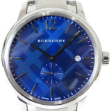 Burberry Classic Blue Dial Silver Steel Strap Watch for Men - BU10007
