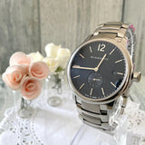 Burberry Classic Blue Dial Silver Steel Strap Watch for Men - BU10007