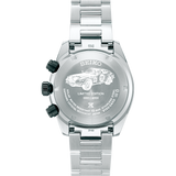 Seiko Prospex Speedtimer Solar Chronograph Datsun 240Z Collaboration Limited Edition Black Dial Two Tone Steel Strap Watch for Men - SSC957