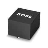 Hugo Boss Avery Chronograph Black Dial Black Steel Strap Watch for Men - 1514256