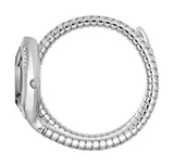 Just Cavalli Glam Evo 8 Black Dial Silver Steel Strap Watch for Women - JC1L225M0025