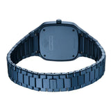 D1 Milano Square Galaxy Blue Dial Blue Steel Strap Watch for Men - D1-SQBJ09