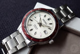 Seiko Presage Champagne Dial Silver Steel Strap Watch For Men - SRPH93J1