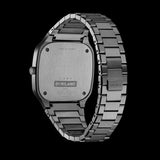 D1 Milano Square Gray Dial Grey Steel Strap Watch for Men - D1-SQBJ11