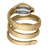 Just Cavalli Lunara Green Dial Gold Steel Strap Watch for Women - JC1L397M0045