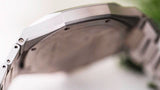 D1 Milano Ultra Thin Red Dial Silver Steel Strap Watch for Men - D1-UTBJ20
