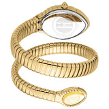 Just Cavalli Specchio Gold Dial Gold Steel Strap Watch for Women - JC1L322M0025