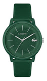 Lacoste 12.12 Move Green Dial Green Silicon Strap Watch for Men - 2011238