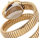 Just Cavalli Solo Black Dial Gold Steel Strap Watch for Women - JC1L167M0035