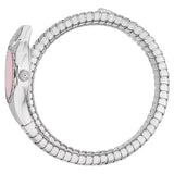 Just Cavalli Vita Pink Dial Silver Steel Strap Watch for Women - JC1L355M0015