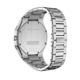 D1 Milano Ultra Thin Blue Dial Silver Steel Strap Watch for Women - D1-UTBL17