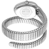 Just Cavalli Aversa Silver Dial Silver Steel Strap Watch for Women - JC1L222M0015