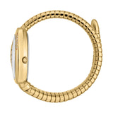 Just Cavalli Glam Evo 5 Silver Dial Gold Steel Strap Watch for Women - JC1L227M0035