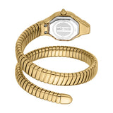 Just Cavalli Brillante Gold Dial Gold Steel Strap Watch for Women - JC1L326M0025