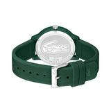 Lacoste 12.12 Move Green Dial Green Silicon Strap Watch for Men - 2011238