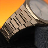 D1 Milano Ultra Thin Dusky Green Dial Green Steel Strap Watch for Men - D1-UTBJ36
