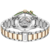 Hugo Boss Bossmatic Automatic Green Dial Two Tone Steel Strap Watch for Men - 1514181