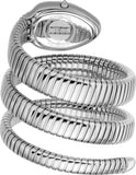 Just Cavalli Glam Evo 9 Silver Dial Silver Steel Strap Watch for Women - JC1L224M0015