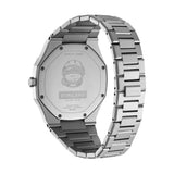 D1 Milano Pluto Ultra Thin Silver Dial Silver Steel Strap Watch for Men - D1-UTBJ18