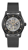 Hugo Boss Principle Skeleton Grey Dial Grey Mesh Strap Watch for Men - 1514255