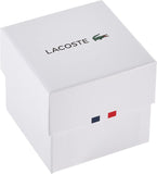 Lacoste Polaroid White Dial White Rubber Strap Watch for Men - 2011130