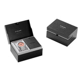 D1 Milano Ultra Thin Salmon Pink Dial Silver Steel Strap Watch for Men - D1-UTBJ26