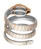 Just Cavalli Lunara Silver Dial Two Tone Steel Strap Watch for Women - JC1L397M0075