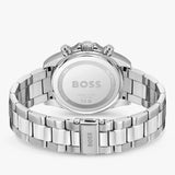 Hugo Boss Hero 2.0 Chronograph Black Dial Silver Steel Strap Watch for Men - 1514267