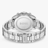 Hugo Boss Hero 2.0 Chronograph Green Dial Silver Steel Strap Watch for Men - 1514268