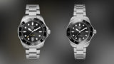 Tag Heuer Aquaracer Professional 300 Automatic Black Dial Silver Steel Strap Watch for Women - WBP231D.BA0626