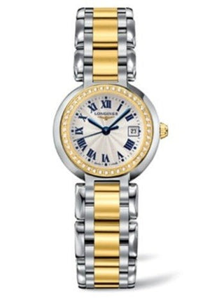 Longines PrimaLuna Quartz Diamond Lady 26.5mm Watch for Women - L8.110.5.95.6