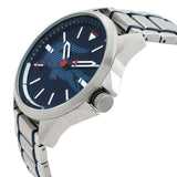 Lacoste Capbreton Blue Dial Silver Steel Strap Watch for Men - 2010944