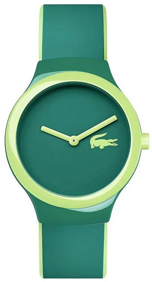 Lacoste The Goa Green Dial Green Silicone Strap Watch for KIds- 2020119