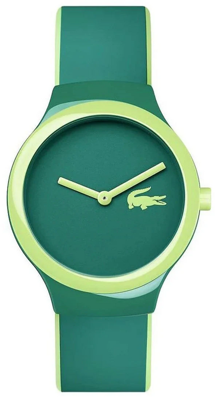 Lacoste The Goa Green Dial Green Silicone Strap Watch for KIds- 2020119
