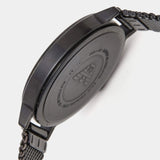 Emporio Armani Kappa Black Dial Black Mesh Strap Watch for Women - AR11252