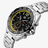 Tag Heuer Formula 1 Chronograph Black Dial Silver Steel Strap Watch for Men- CAZ101AC.BA0842