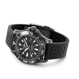 Breitling Superocean 44mm Special Volcano Black Dial Black Rubber Strap Watch for Men - M17393131B1S1