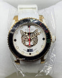Gucci Dive Quartz White Dial White Rubber Strap Unisex Watch - YA136322