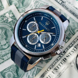 Maserati Royale 44mm Stainless Steel Fiber Strap Watch For Men - R8871637001