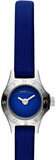 Marc Jacobs Blade Blue Dial Blue Leather Strap Watch for Women - MBM1342