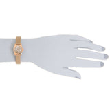 Marc Jacobs Henry Dinky Grey Dial Grey Leather Strap Watch for Women - MBM1239