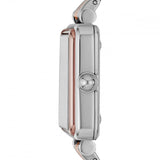 Marc Jacobs Vic Silver Dial Two Tone Steel Strap Watch for Women - MJ3463