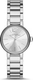 Marc Jacobs Peggy Silver Dial Silver Steel Strap Watch for Women - MBM3404
