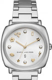 Marc Jacobs Mandy Silver Dial Silver Steel Strap Watch for Women - MJ3572