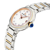 Maurice Lacroix Fiaba Date Diamonds White Mother of Pearl Dial Two Tone Steel Strap Watch for Women - FA1007-PVP23-170-1