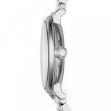 Marc Jacobs Baker Brown Dial Silver Steel Strap Watch For Women - MBM3329