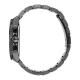 Hugo Boss Trophy Black Dial Black Steel Strap Watch for Men - 1513675