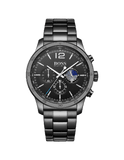 Hugo Boss Professional Black Dial Black Steel Strap Watch for Men - 1513528
