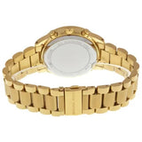 Michael Kors Brinkley Diamonds Gold Dial Gold Steel Strap Watch for Women - MK6187